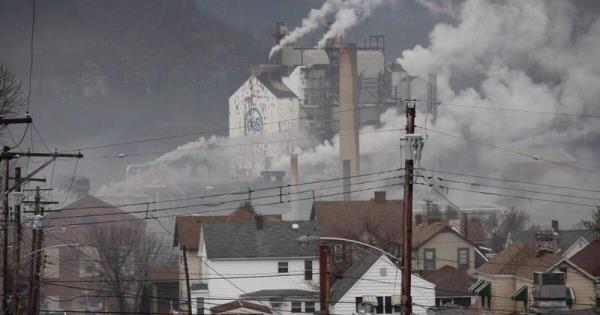 停电导致美国钢铁克莱顿厂焦炭气燃烧